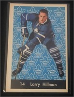 1961 Parkhurst #14 Larry Hillman Hockey Card