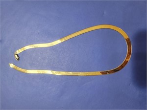 10k yellow gold necklace - 20"