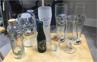Assorted Collection of Novelty Beer Glassware