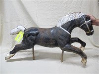 CAST IRON HORSE, FROM 20'S  39W BY 24 HIGH.