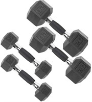 25Lbs. CAP Barbell Coated Dumbbell Set