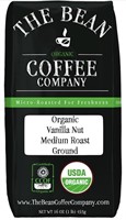 New The Bean Coffee Company Organic Vanilla Nut,