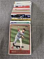 Pack of 100 Cleveland Indians Baseball Cards