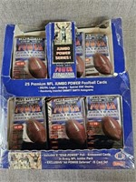 1992 Pro Set NFL Open Box 10 Packs of 25