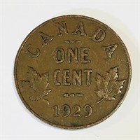 1929 Canada One Cent Coin