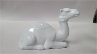 Naaman camel figure white porcelain 5in tall and