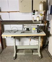 Highlead Industrial Sewing Machine And Table