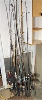 Assorted Fishing Poles