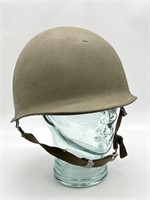 Vintage WWII US Helmet with Liner