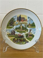 Vintage Gettysburg PA Pennsylvania Souvenir Plate