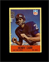 1967 Philadelphia #110 Henry Carr NRMT+