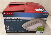 Led bath fan