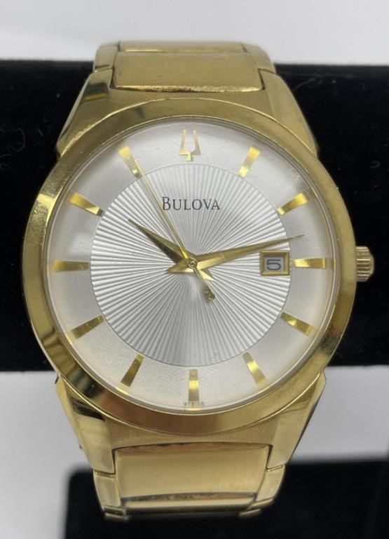 Bulova Men’s Dress Watch w/Date 10682342