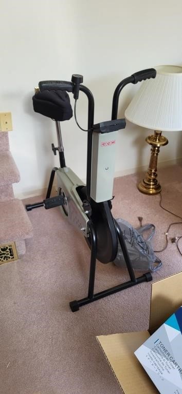 Exercise bike not tested
