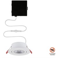 Commercial Electric 4in Slim LED Recessed Kit