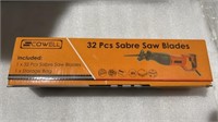 32 piece saber, sawblades