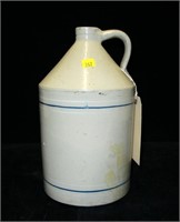 R.C.P. stoneware jug, approximately 1 gallon