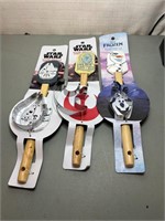 New 3 Pack Cookie Cutter and Spatulas