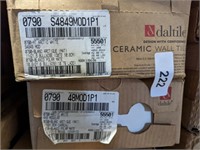 (2) Boxes of Daltile Arctic White Wall Tiles