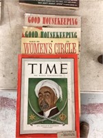 Good Housekeeping and time Magazines