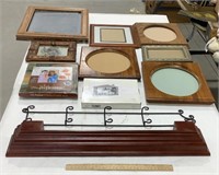 Misc lot w/ picture frames
