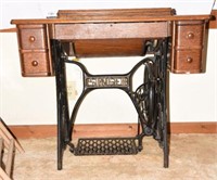Antique Singer Treadle base sewing machine