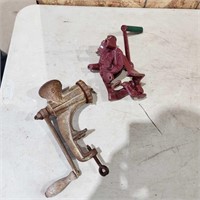 Cherry pitter, meat grinder