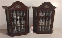 NHL Mini-Stanley Cup Collection In Display Cases