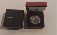 2007 Canada 25 Cent Coin-Ruby Throated