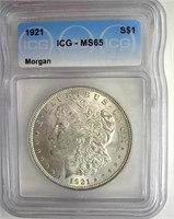 1921 Morgan ICG MS65