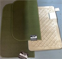 (3) new accent rugs