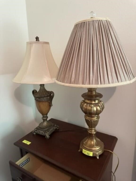 2 Large Lamps