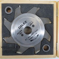 DALEX 6-1/2" Adjustable Dado in Wood Case