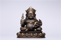 Qing Chinese Mix-Metal Buddha