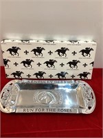 Arthur Court Kentucky Derby Run For the Roses Tray