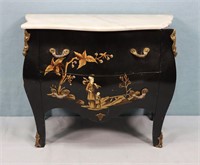 Chinoiserie Decorated 2-Drawer Chest
