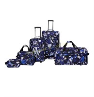 iPack $174 Retail Set of 5 Wheeled Luggage Set,