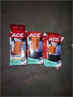 Ace Work belt Back Support 3 Pack