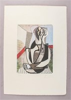 Spanish Etching Paper Signed Pablo Picasso 15/50
