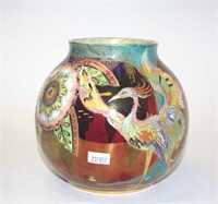 Carltonware "Sketching Bird"rouge royale vase