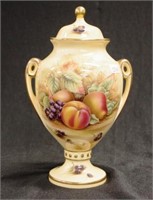 Aynsley "Orchid gold" lidded urn