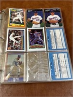 Binder FULL of Nolan Ryan Cards and more