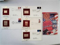 5 - First Day Issue Stamps & America Takes Flight