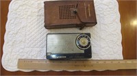 Radio - Magnavox All Transistor w/ leather case