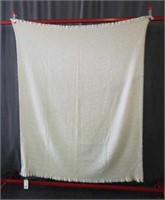 Linen Way baby alpaca/wool blanket.  55x70". $359
