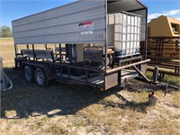 Equipped Cooling Trailer