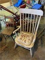 Wood Rocker, Chair & Parts