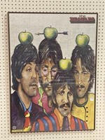 Lg. Framed Poster of The Beatles