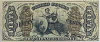 US 50 Cent Fractional Currency VF-30 EPQ