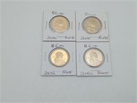Four Proof 2005's Sacagawea Liberty Dollar Coins